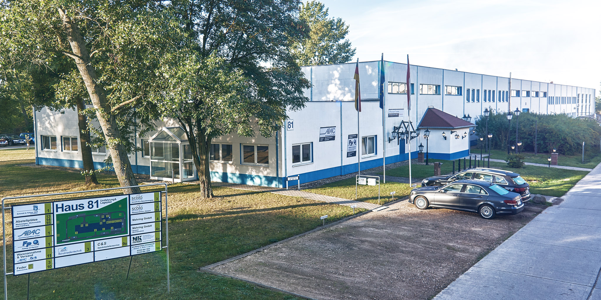 APAC Füllner Firmenitz APAC Füllner Firmengebäude
