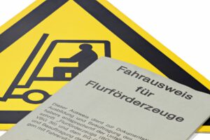 Ausbildung zum führen von Flurförderfahrzeugen